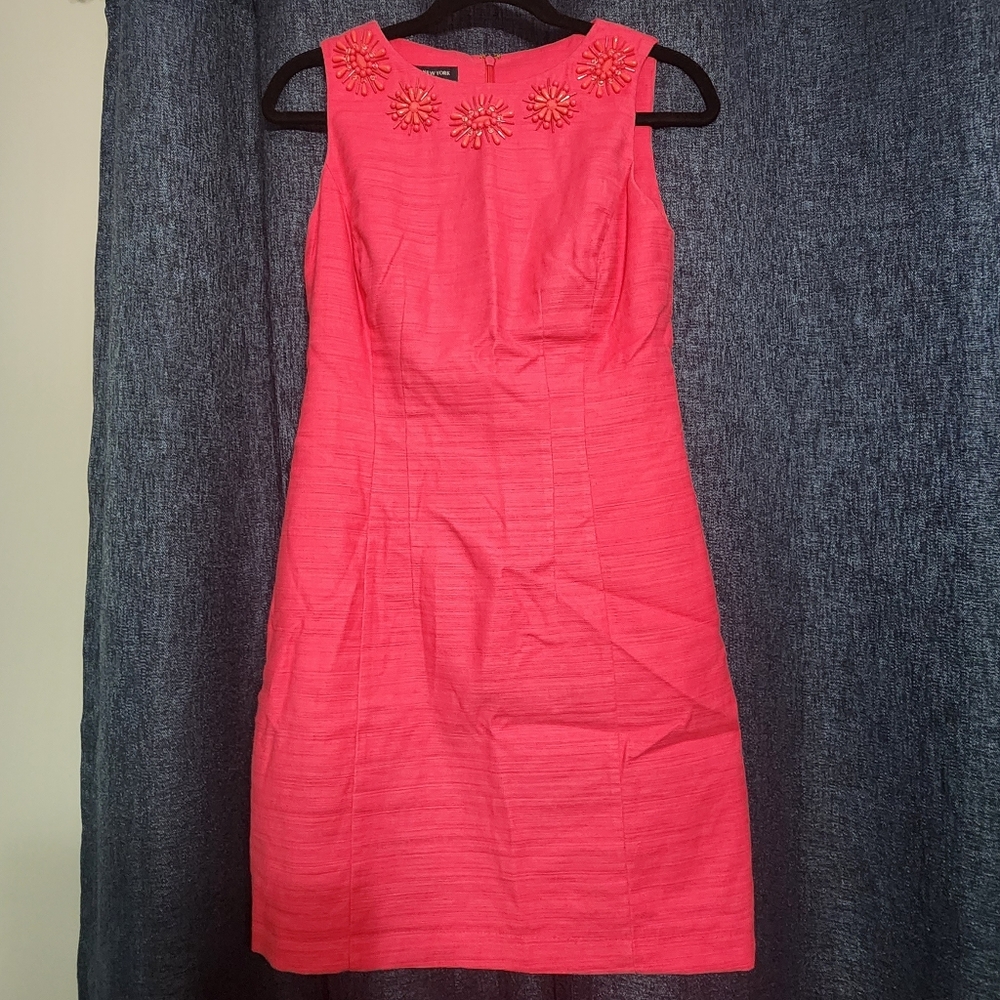 Pink short dress size 4